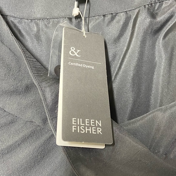 EILEEN FISHER Draped Silk Georgette Skirt - NWT - Picture 8 of 11